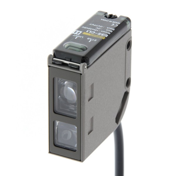 Optischer Sensor, gerichtet, 40 bis 200 mm, DC, 3-adrig, NPN/PNP, 2-m-Kabel