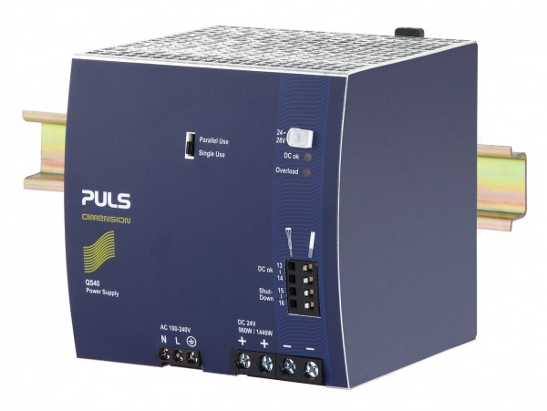 QS40.244 PULS Hutschienen-Netzteil, 24VDC, 40A, 960W