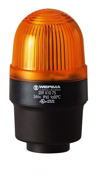 WERMA LED-Dauerleuchte RM 230VAC YE