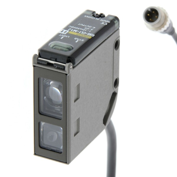 Optischer Sensor, gerichtet, 40 bis 200 mm, DC, 3-adrig, NPN/PNP, M12 Stecker