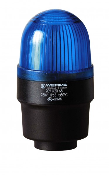 WERMA LED-Dauerleuchte RM 24VAC/DC BU