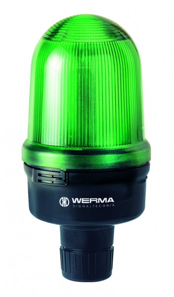 WERMA LED-Rundumleuchte RM 115-230VAC GN