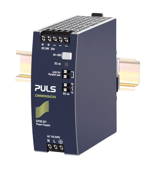 CP20.241-V1, PULS Hutschienen-Netzteil, 24VDC, 20A, 480W