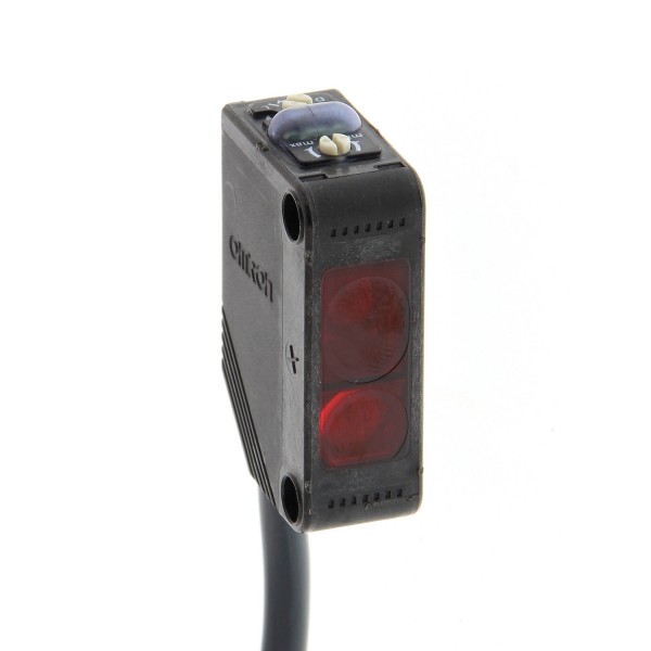 Optischer Sensor, Reflexionslichttaster mit Hintergrundausblendung, 40-200 mm, DC, 3-adrig, PNP, 2 m