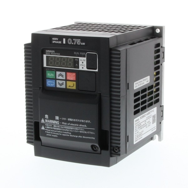 Frequenzumrichter 3G3MX2-Serie ohne Kühlkörper, 2,2 kW, 5,5 A, 400 VAC, 3-phasig, max. Ausgangsfreq.