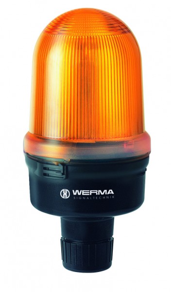 WERMA LED-Dauer-/Blink-/Runduml. RM 24VDC YE